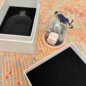 Pandora Festive Ornament with Pink and Silver Details